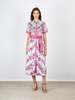 Saloni Vivienne Dress - Bellis Ornamental - Thumbnail 1