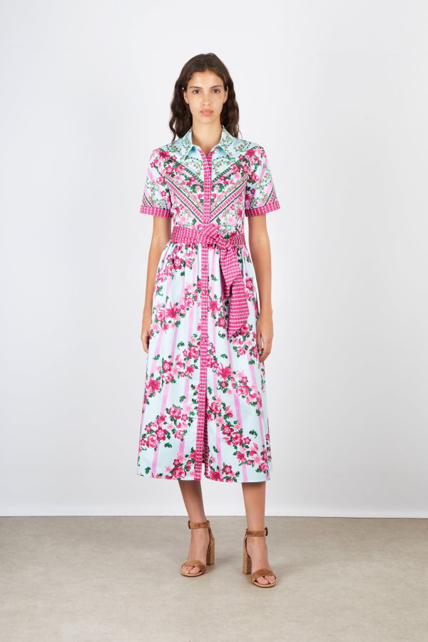 Saloni Vivienne Dress - Bellis Ornamental