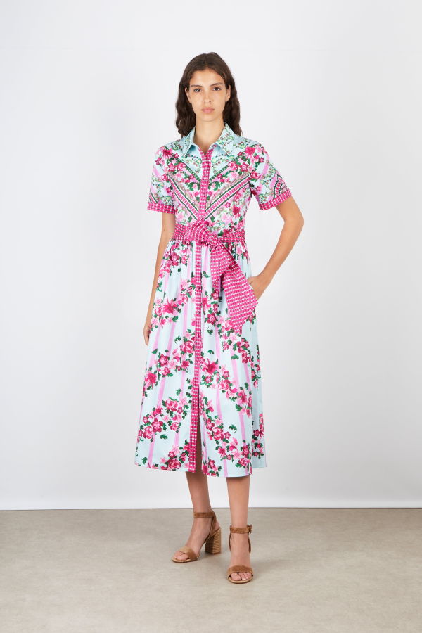 Saloni Vivienne Dress - Bellis Ornamental