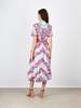 Saloni Vivienne Dress - Bellis Ornamental - Thumbnail 3