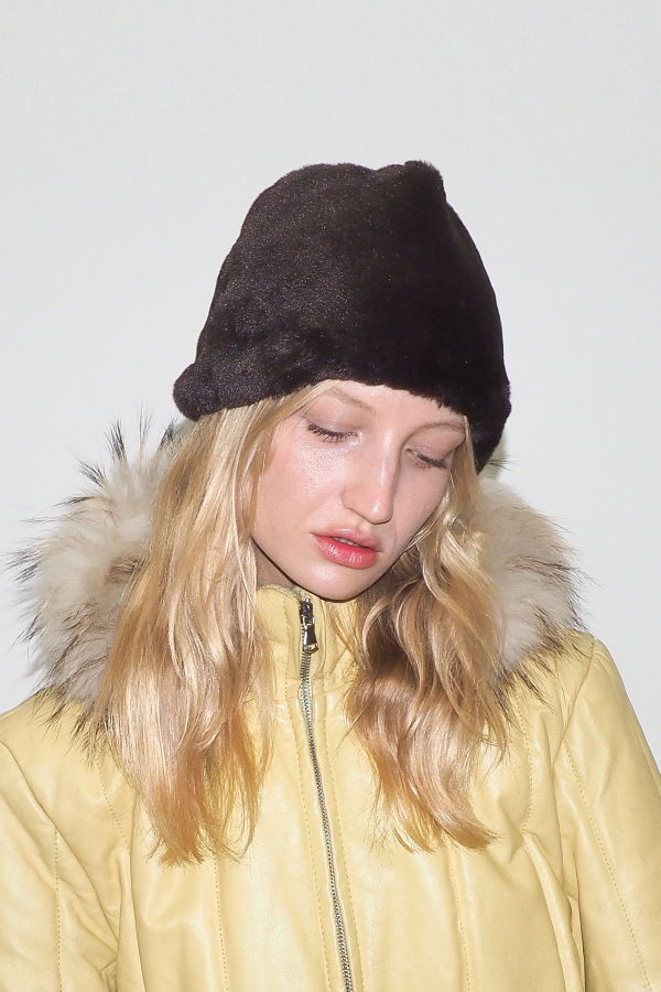 Clyde Faux Fur Toque - Mink