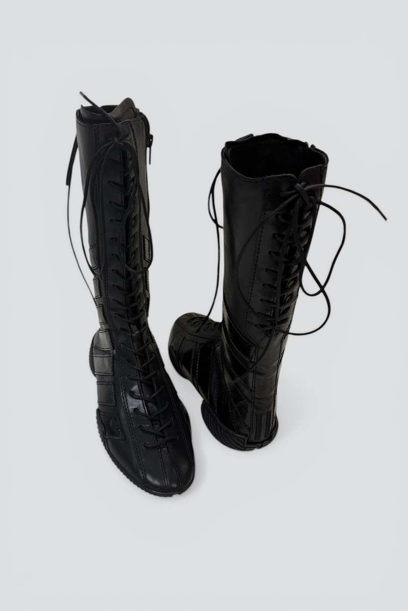 Miista Imogen Lace Sneaker Boots