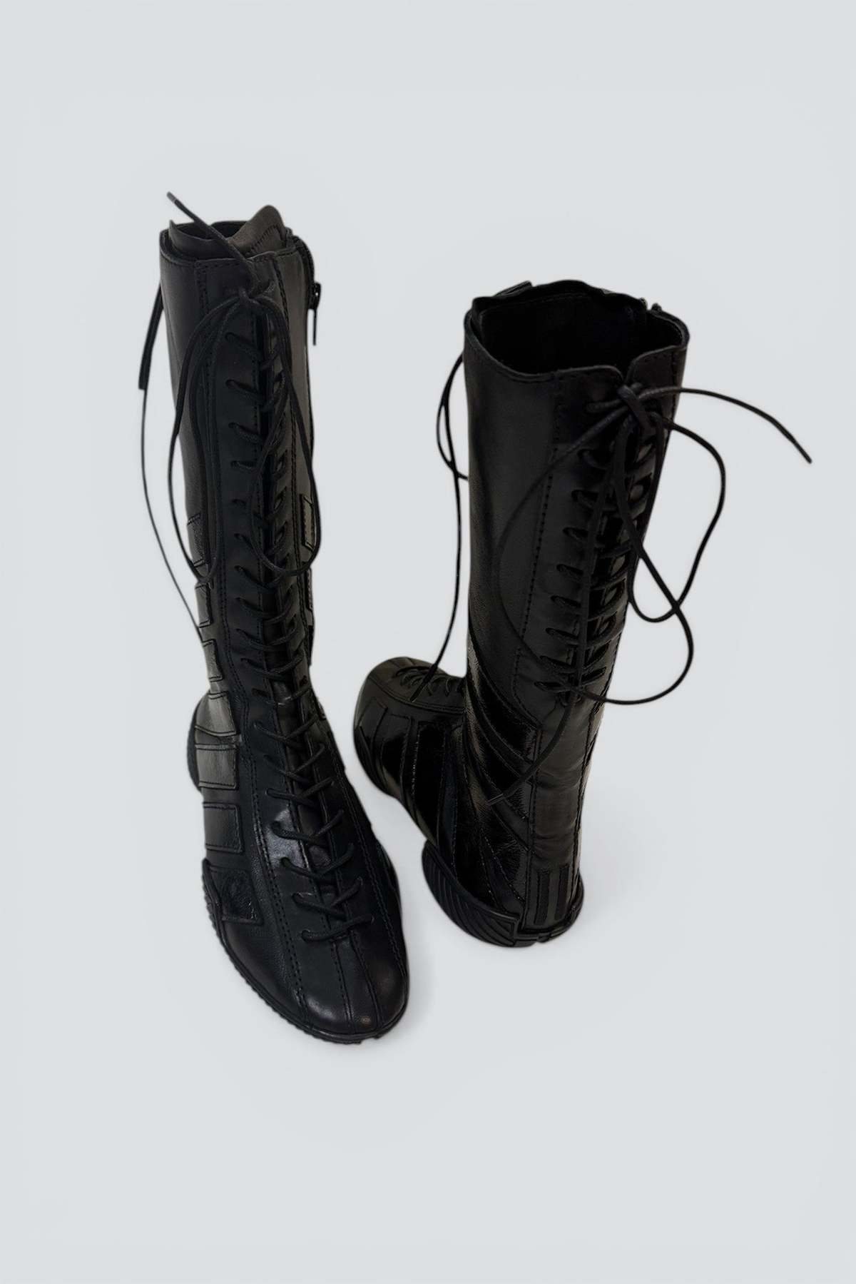 Miista Imogen Lace Sneaker Boots - Image 3 of 4