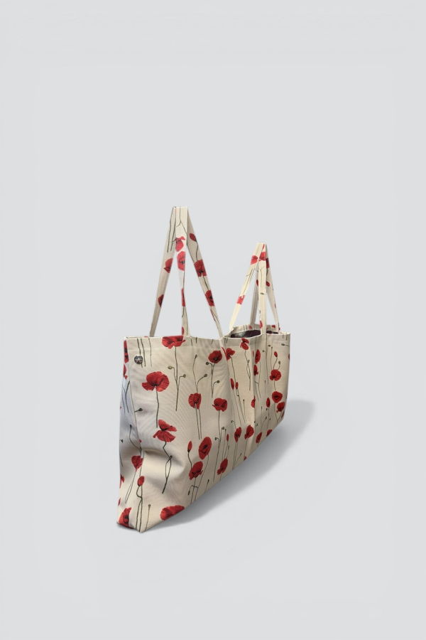 BLESS Poppy Flowers A0056 Twinbag Gobelin Bag