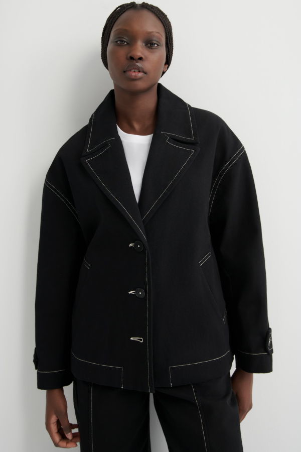 Kowtow Mural Jacket - Black