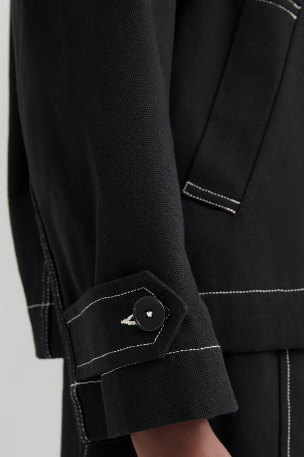 Kowtow Mural Jacket - Black