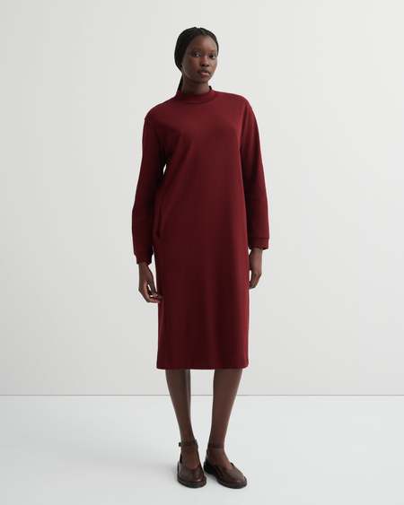Kowtow Classic A-Line Dress - Leaf | Garmentory