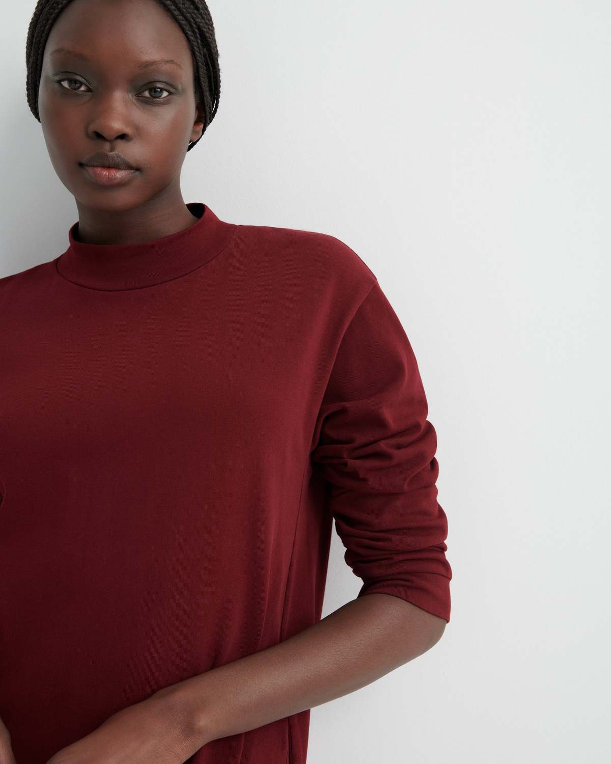Kowtow Reflect Dress - Maroon - Image 4 of 5