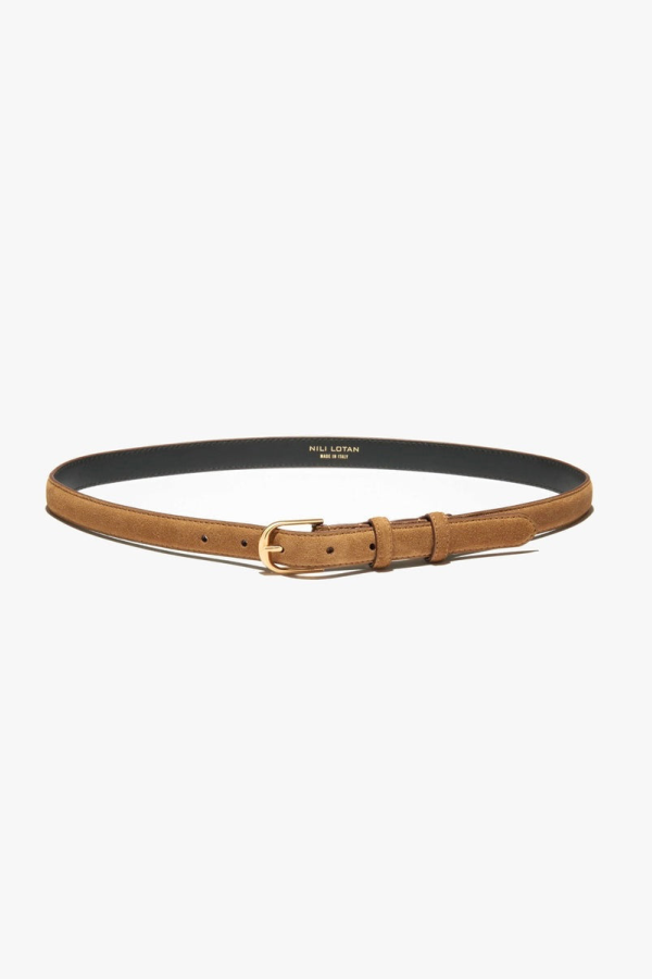 Nili Lotan Jane Suede Belt
