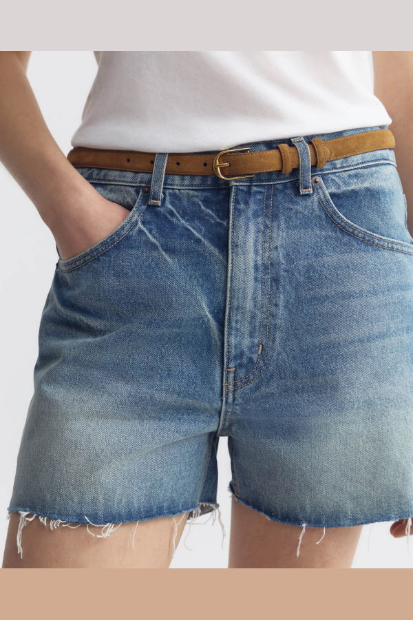 Nili Lotan Jane Suede Belt