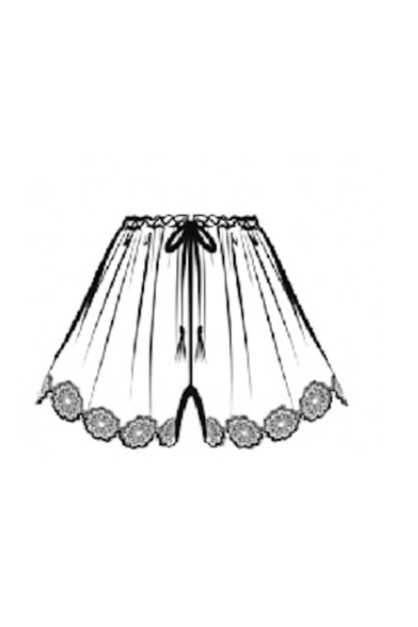Ulla Johnson Liya Coverup Short With Crochet Detail