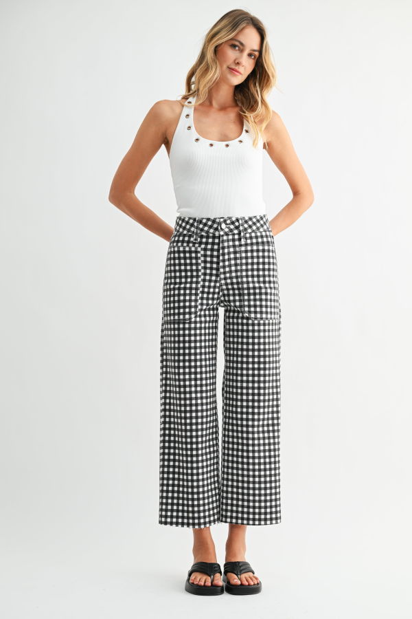 Just Black Denim The Nautical Wide Leg