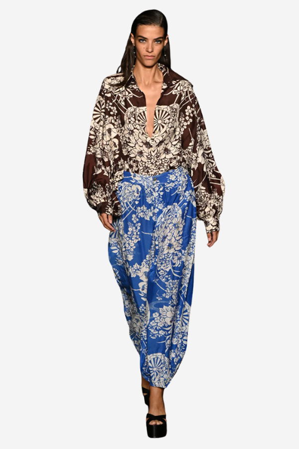 Alix Of Bohemia Emery Auburn Spoke Shirt