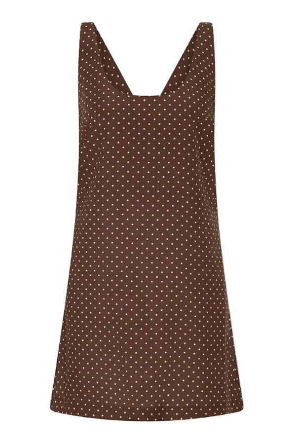 Posse Evie Mini Dress - Chocolate Vanilla