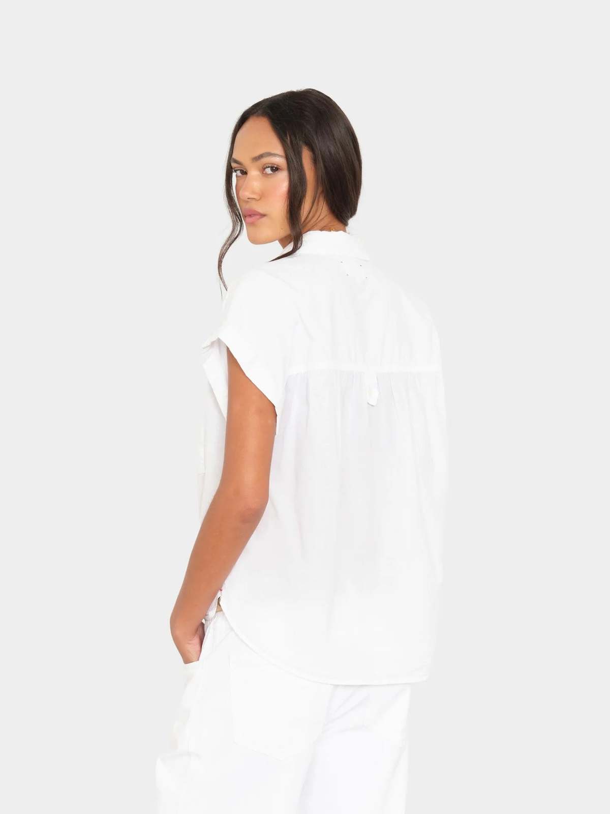 Xirena Lexi Shirt - White - Image 3 of 4