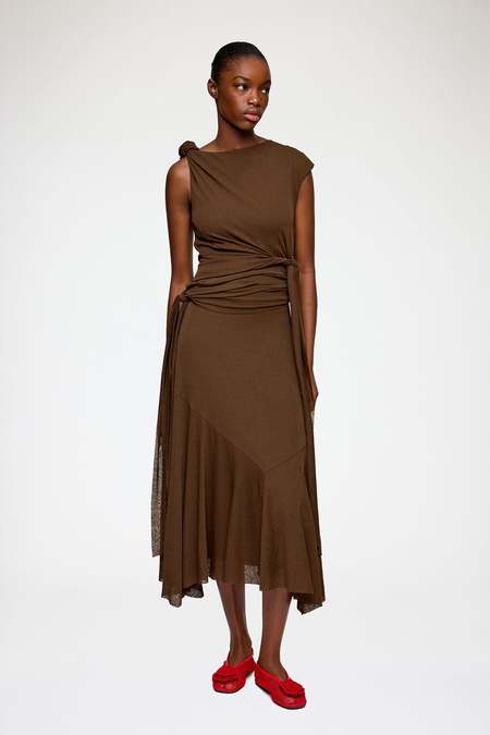chinese dress ladies Ganni Maxi Dress