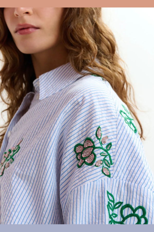 Essentiel Antwerp Jalinki Shirt Embroidery