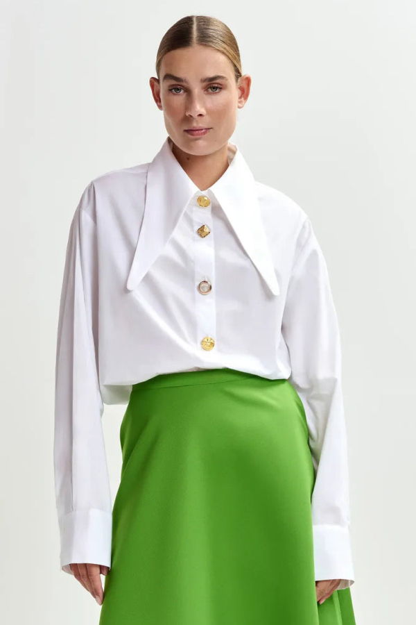 Essentiel Antwerp Jomato Pointy Collar Shirt