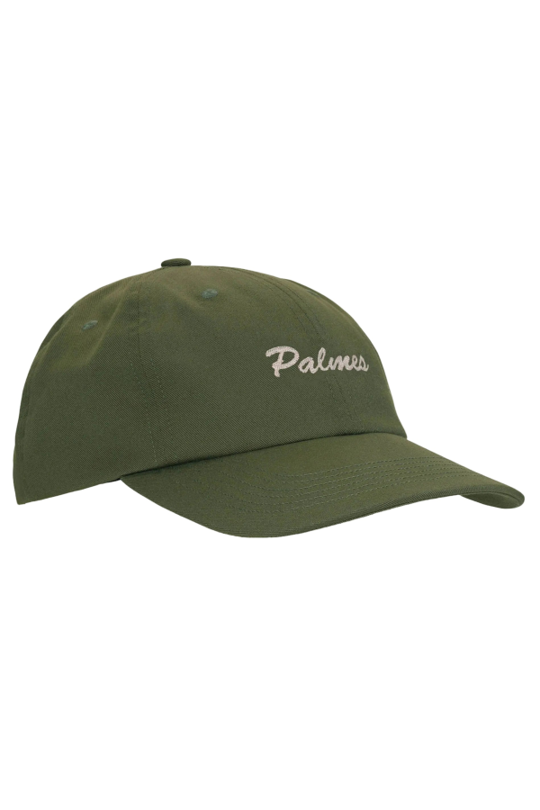 PALMES Logo 6 Panel Cap - Green