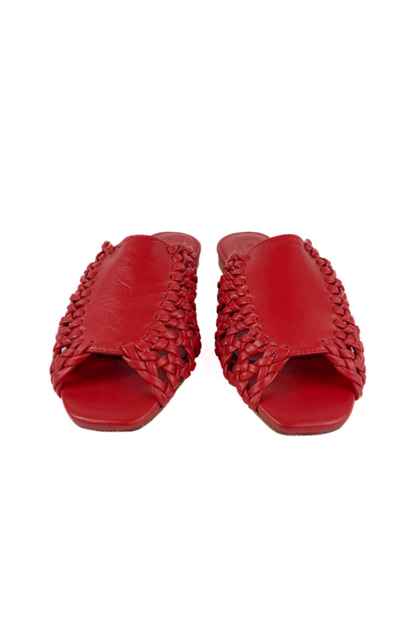 Either/OR Rattan Sandal