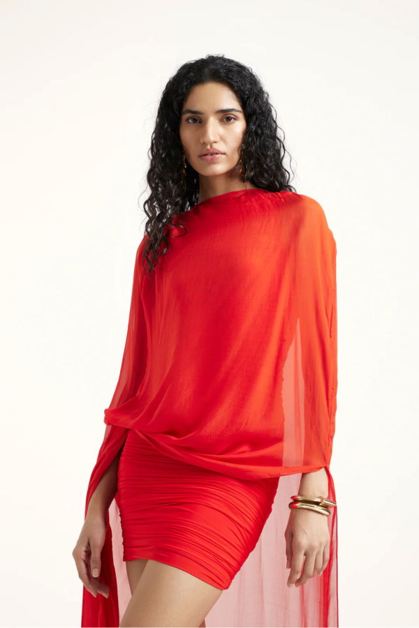 The NKC Store Deme Sloane Dress - Hibiscus