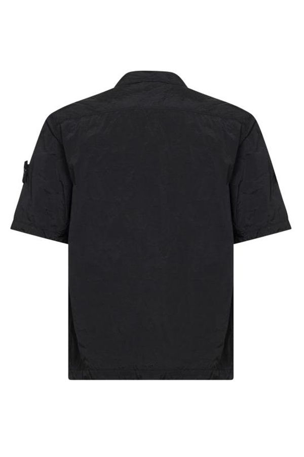 Stone Island Short Shirt - Black
