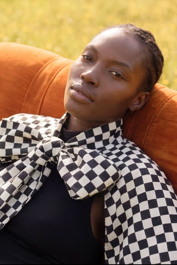 MONOSUIT Bolero Sleeves - Checkered