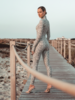 MONOSUIT Python Long Sleeve Turtleneck Bodysuit - Python - Thumbnail 8
