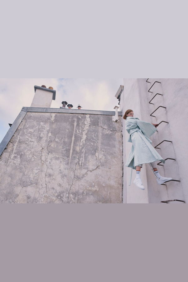 MONOSUIT TRENCH WIND Trench Coat - Beige