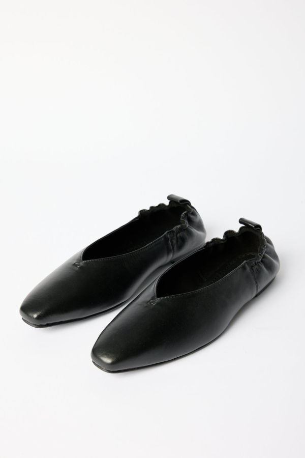 A.Emery Brie Leather Ballerina Flats