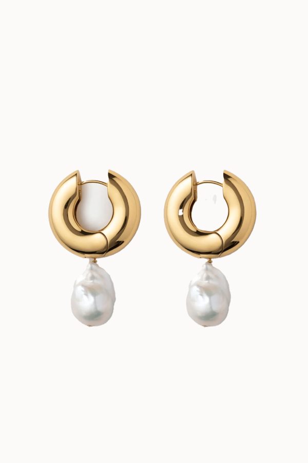 Éliou Perla Hoop Earrings