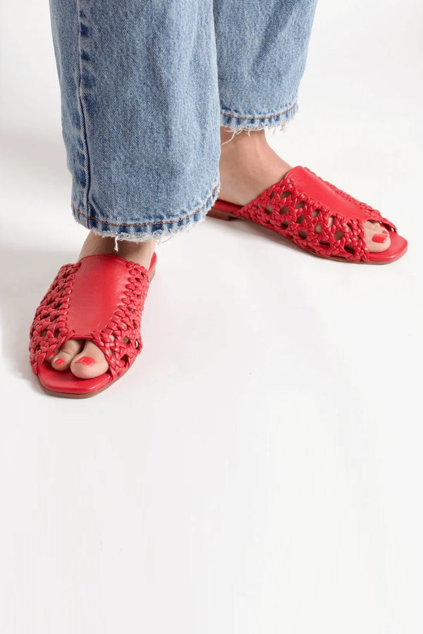 Either/OR Rattan Woven Sandal