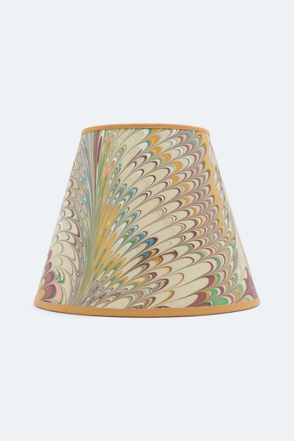 Inner Child 10" Empire Hand-Marbled Lampshade - Image 1 of 32