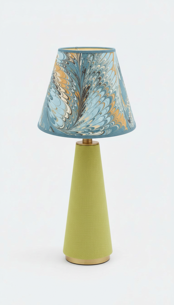 Inner Child 10" Empire Hand-Marbled Lampshade