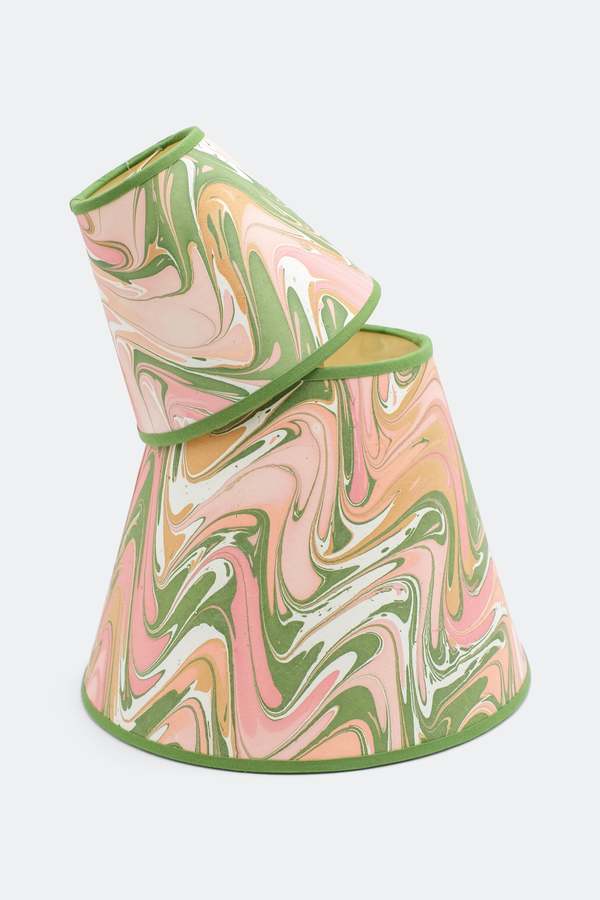 Inner Child 10" Empire Hand-Marbled Lampshade