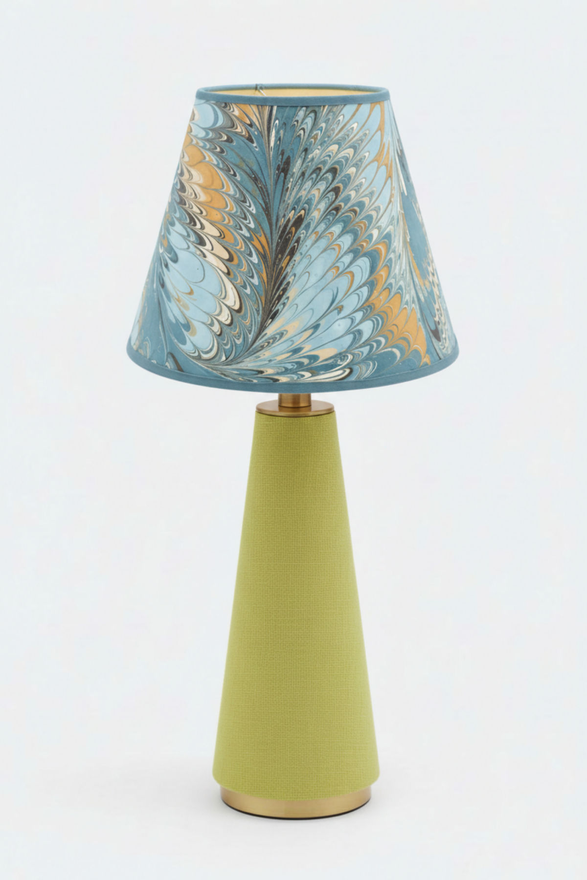 Inner Child 10" Empire Hand-Marbled Lampshade - Image 20 of 32