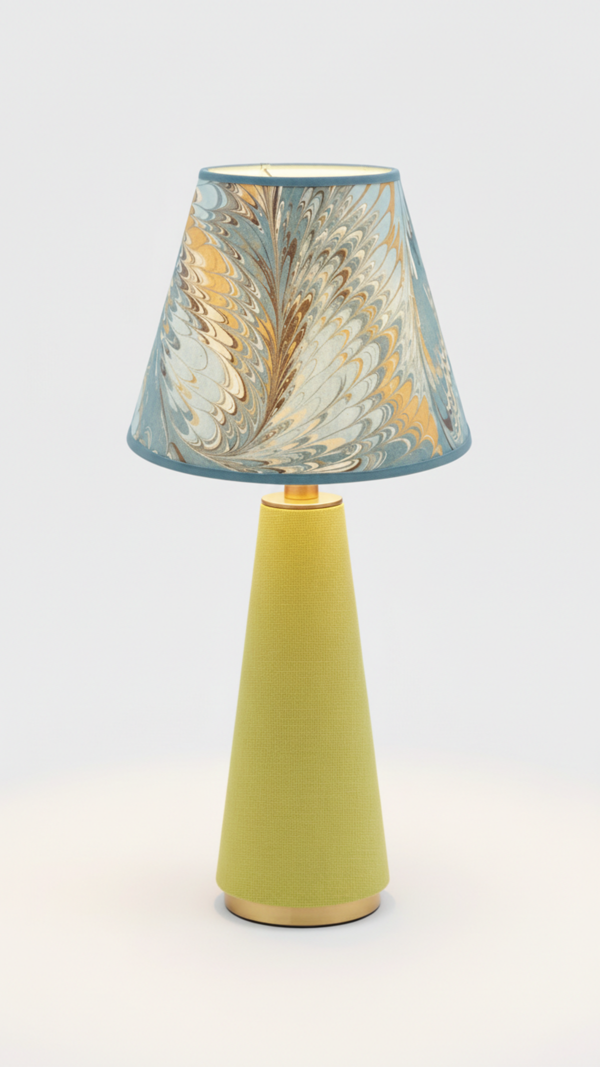 Inner Child 10" Empire Hand-Marbled Lampshade - Image 28 of 32