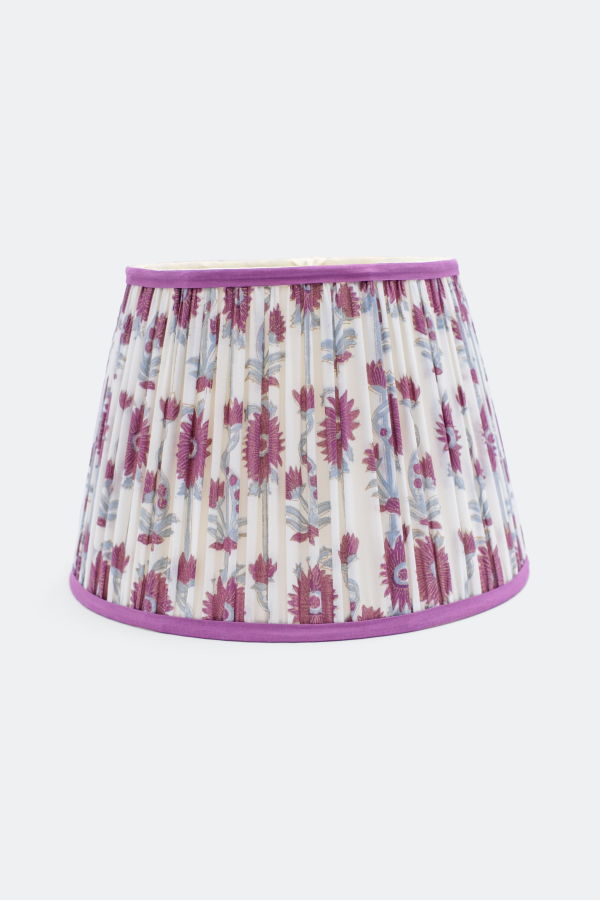 Inner Child 14 Pleated Empire Blockprint Lampshade