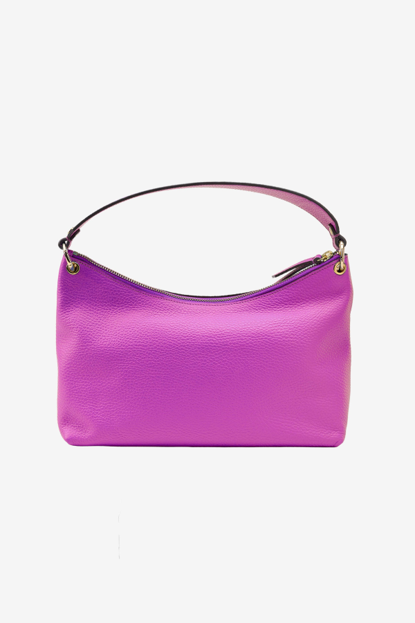 Tusk Ascot Indu Top Zip Hobo - Magenta