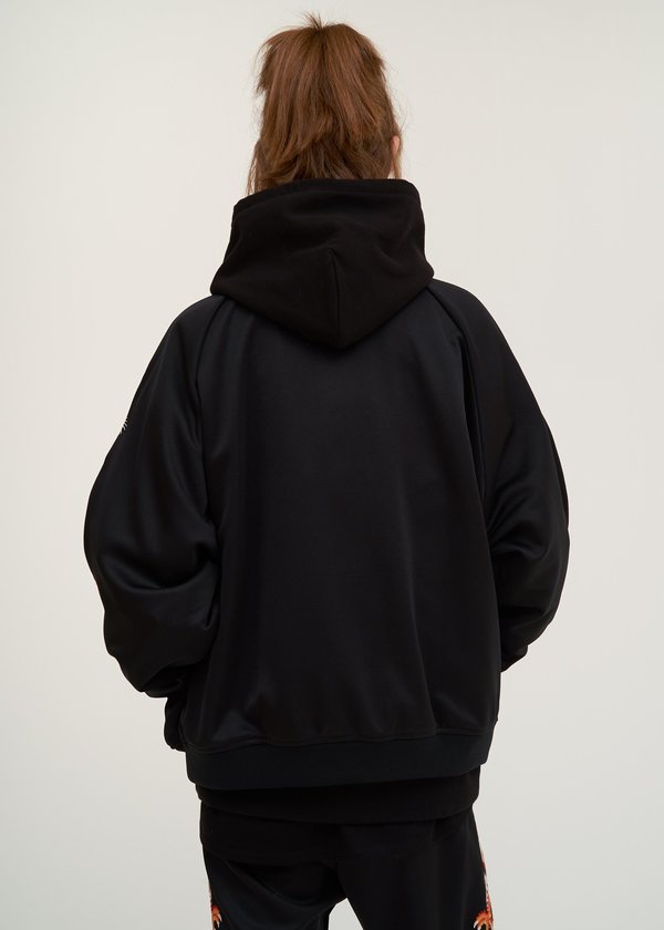 Doublet Chaos Embroidery Track Jacket - black | Garmentory