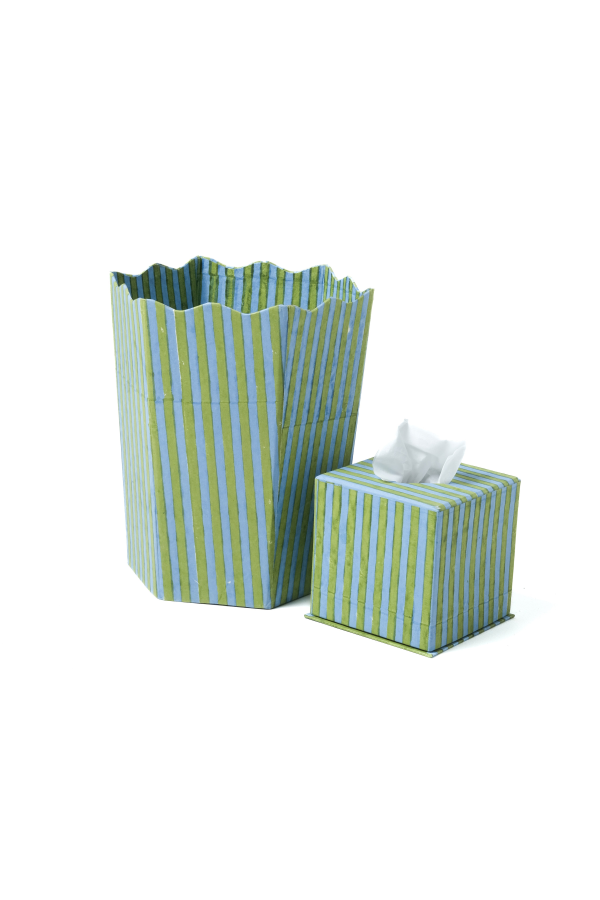 Inner Child Blockprint Tissue Box Cover