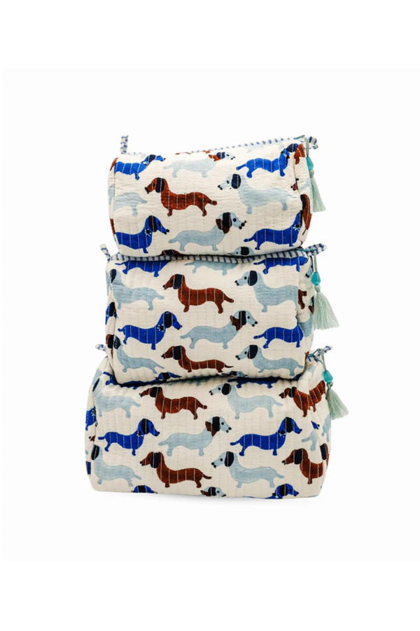 Inner Child Dashing Doxies Toiletry Bag