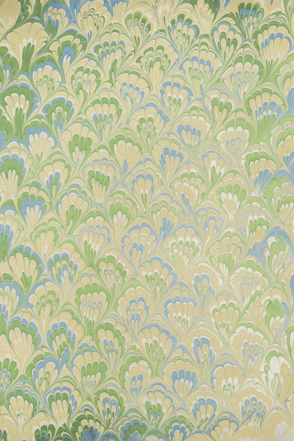 Inner Child Hand Marbled Gift Wrapping Paper Sheets