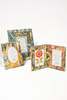 Inner Child Hand-Marbled Flatiron Feathers Picture Frame with Oval Opening, 4x6 - Thumbnail 3