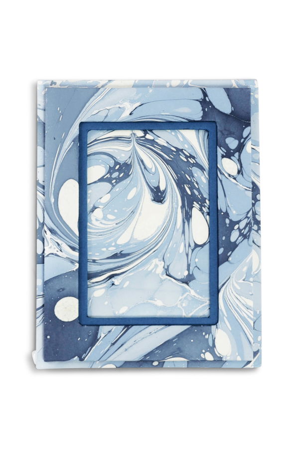 Inner Child Hand-Marbled 4x6 Picture Frame