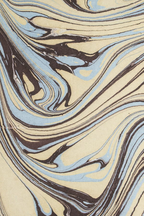 Inner Child Kyoto Hand-Marbled Square Pillow