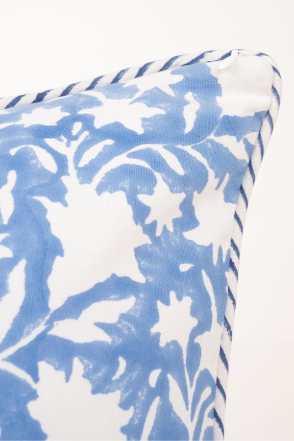 Inner Child Les Fleurs Blockprint Reversible Pillow