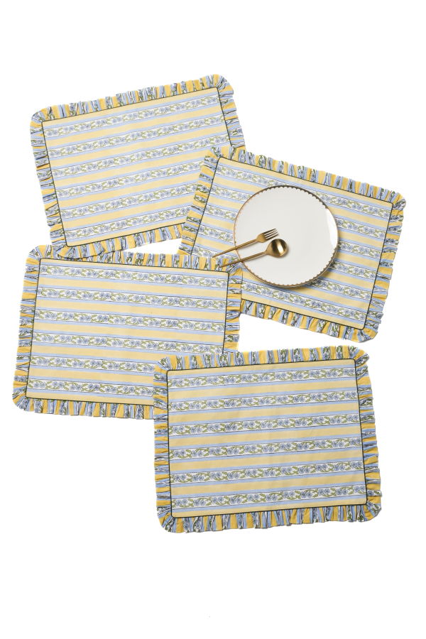 Inner Child Provence Blockprint Placemat