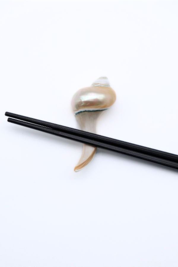 Inner Child Seashell Chopstick Rest Pair of 2
