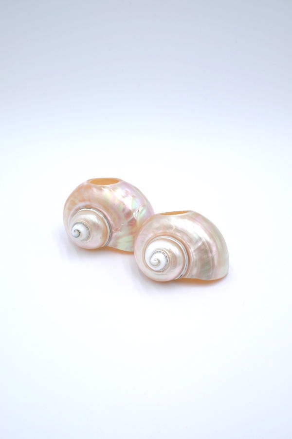 Inner Child Seashell Napkin Rings, Set of 4
